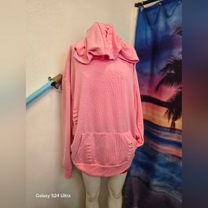 Womans Pink Hoodie
